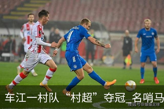 车江一村队“村超”夺冠 名哨马宁现场助阵